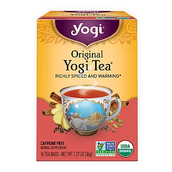יוגי תה מקורי ללא קפאין 16 שקיקים - מבית Yogi Tea