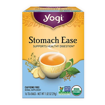 יוגי תה קל בטן ללא קפאין 16 שקיקים - מבית Yogi Tea