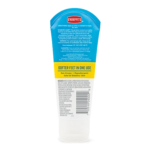 פילינג קרם כף הרגל לחות לעור יבש במיוחד 85 גרם - מבית O'Keeffe's