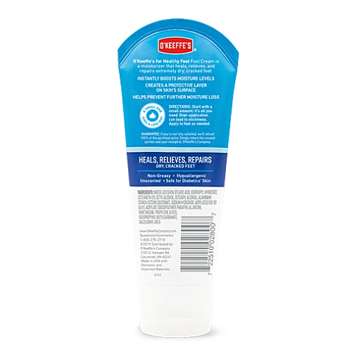 קרם טיפולי לעור סדוק בעקב כף הרגל בשפופרת 85 גרם - מבית O'Keeffe's