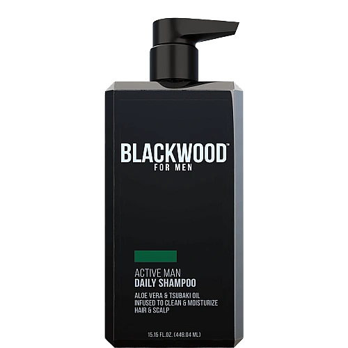 שמפו יומיומי Active Man לגבר - 448 מ"ל - מבית Blackwood For Men