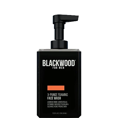 תחליב רחצה פנים מקציף X-Punge לגבר - 216 מ"ל - מבית Blackwood For Men