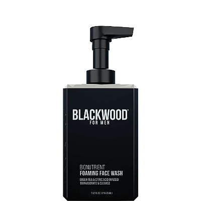 תכשיר מקציף רחצה וניקוי לעור הפנים Bionutrient לגבר - 216 מ"ל - מבית Blackwood For Men