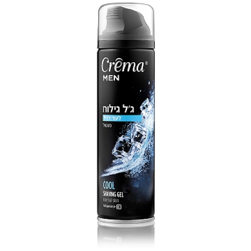 קרמה מן ג'ל גילוח לעור רגיל 200 מ"ל