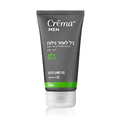 קרמה מן ג'ל לאחר גילוח לעור עדין 150 מ"ל