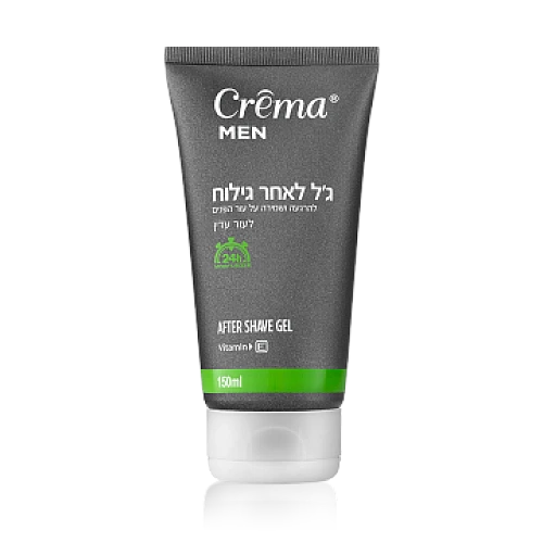 קרמה מן ג'ל לאחר גילוח לעור עדין 150 מ"ל