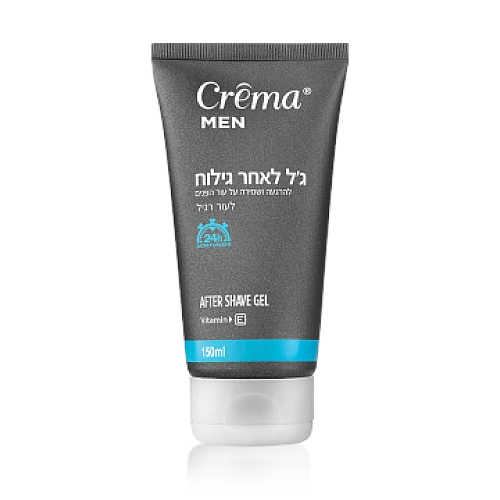 קרמה מן ג'ל לאחר גילוח לעור רגיל 150 מ"ל