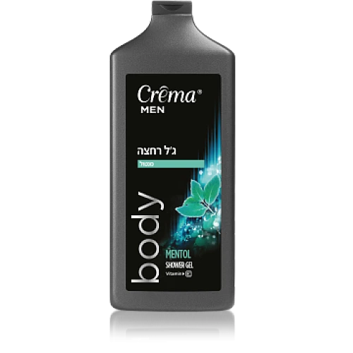 קרמה מן ג'ל רחצה לגבר מנטול 700 מ"ל