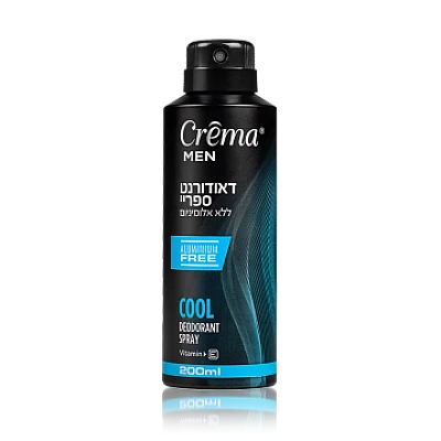 קרמה מן דאודורנט ספרי ללא אלומיניום 200 מ"ל