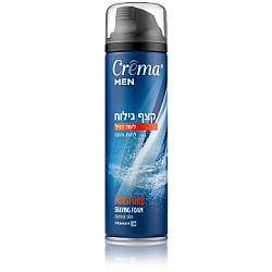 קרמה מן קצף גילוח לעור רגיל לחות 200 מ"ל