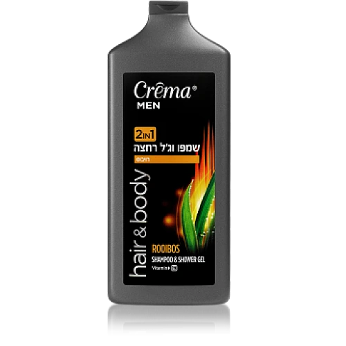 קרמה מן שמפו וג'ל רחצה 2 ב-1 במבוק 700 מ"ל