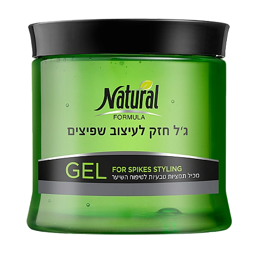 נטורל פורמולה ג'ל חזק לעיצוב שפיצים 500 מ"ל - מבית NATURAL FORMULA