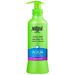 נטורל פורמולה לחות קלילה על בסיס מים לשיער מתולתל 400 מ"ל - מבית NATURAL FORMULA