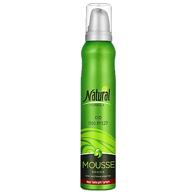 נטורל פורמולה מוס לבניית נפח 200 מ"ל - מבית NATURAL FORMULA