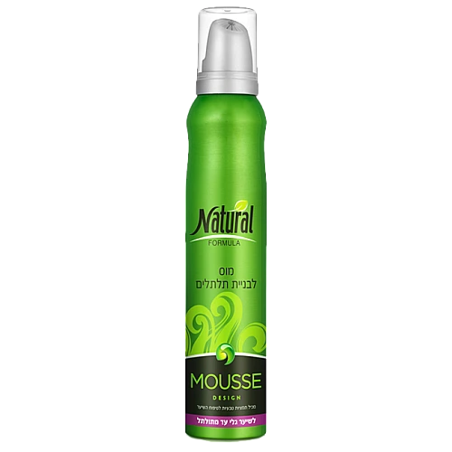 נטורל פורמולה מוס לבניית תלתלים 200 מ"ל - מבית NATURAL FORMULA