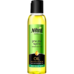 נטורל פורמולה שמן ארגן מרוקאי לשיער יבש 145 מ"ל - מבית NATURAL FORMULA