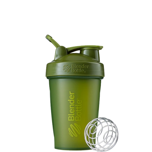 שייקר מקצועי מוס ירוק באיכות גבוהה עם קפיץ 590 מ"ל - Blender Bottle
