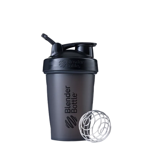 שייקר מקצועי שחור באיכות גבוהה עם קפיץ 590 מ"ל - Blender Bottle שייקר מקצועי שחור באיכות גבוהה עם קפיץ 590 מ"ל - Blender Bottle
