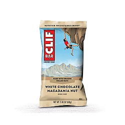 קליף בר חטיף אנרגיה אורגני - שוקולד לבן מקדמיה 68 גרם - 12 יחידות - מבית CLIF Bar