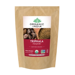 אורגניק אינדיה אבקת פירות טריפלה 454 גרם - מבית Organic India