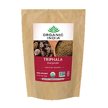 אורגניק אינדיה אבקת פירות טריפלה 454 גרם - מבית Organic India