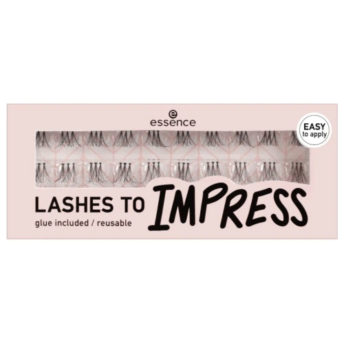 אסנס ריסים מלאכותיים ⁦LASHES TO IMPRESS⁩ בתכולת 1 ערכה