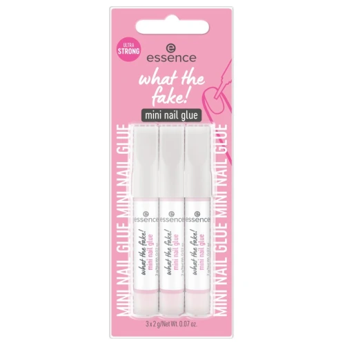 אסנס דבק לציפורניים ⁦What the Fake! Mini Nail Glue⁩ בתכולת 6 גרם