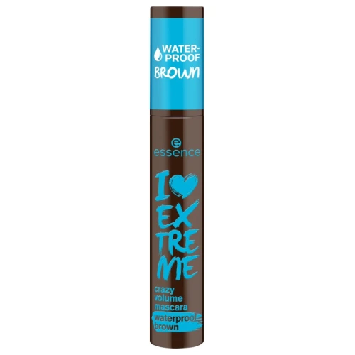 אסנס מסקרה ⁦I Love Extreme Crazy Volume Waterproof Mascara⁩ בתכולת 12 מ״ל