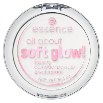אסנס פודרה ⁦All About Soft Glow! Fixing Compact Powder⁩ בתכולת 8 גרם