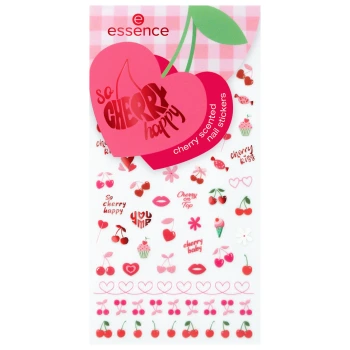 אסנס ⁦SO CHERRY happy⁩  מדבקות לציפורניים בתכולת 1 מארז