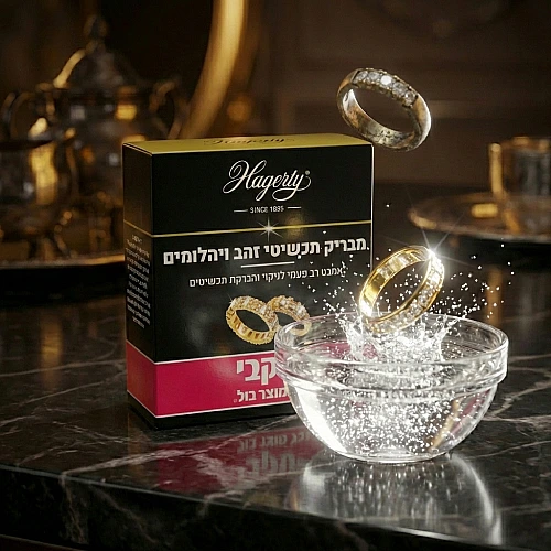 הגרטי - אמבט רב פעמי להברקת תכשיטי זהב ויהלומים