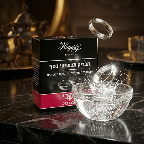 הגרטי - אמבט רב פעמי להברקת תכשיטי כסף
