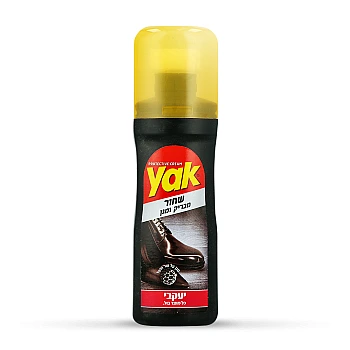 YAK- בקבוק מבריק נעליים בגוון שחור