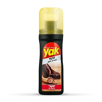 YAK- בקבוק מבריק נעליים בגוון שקוף