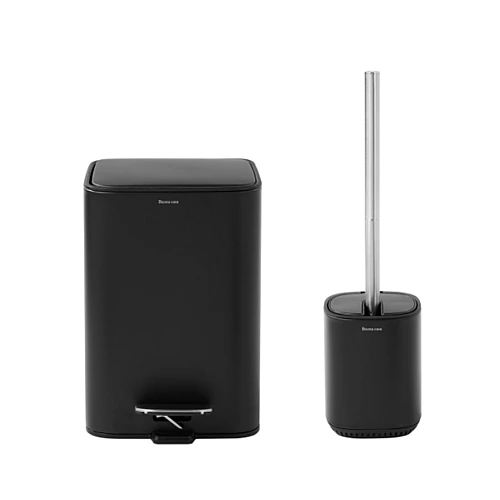 סט שירותים Cube 5L שחור מט