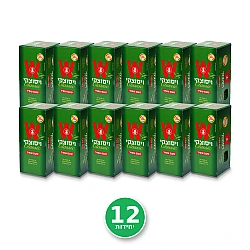תה ויסוצקי קלאסי בטעם עשיר 12 אריזות של 25 שקיקים