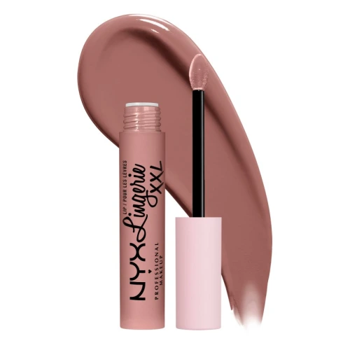 ניקס שפתון ⁦Lip Lingerie XXL Matte Liquid Lipstick⁩  בגוון 01 - ⁦UNDRESSD⁩ בתכולת 4 מ״ל