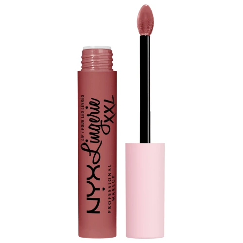 ניקס ⁦LIP LINGERIE⁩  שפתון נוזלי בגימור מאט - ⁦05 STRIPD DOWN⁩ בתכולת 4 מ״ל