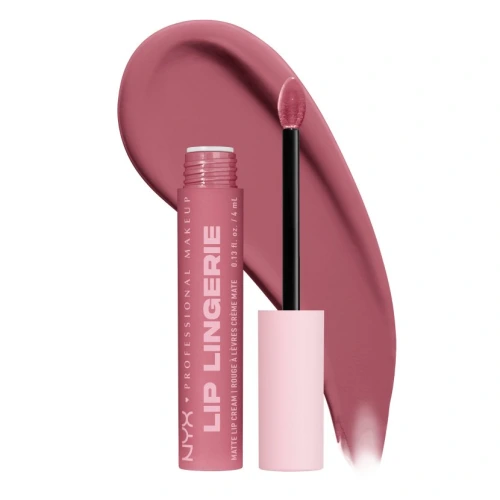 ניקס שפתון ⁦Lip Lingerie XXL Matte Liquid Lipstick⁩  בגוון 12 - ⁦MAXX OUT⁩ בתכולת 4 מ״ל