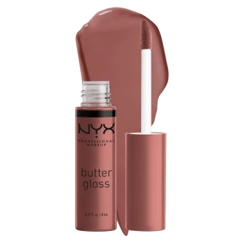 ניקס ליפגלוס ⁦BUTTER GLOSS⁩  בגוון 47 - ⁦Spiked Toffee⁩ בתכולת 8 מ״ל