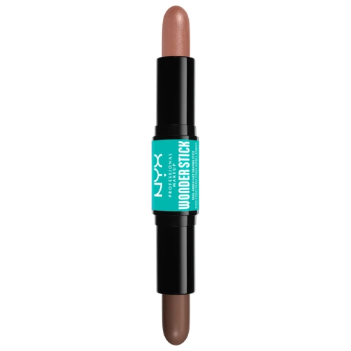 ניקס ⁦WONDER STICK⁩  קונטור דו צדדי מרקם קרמי - ⁦LIGHT MEDIUM 03⁩ בתכולת 8 גרם