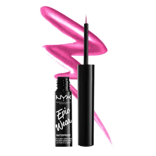 ניקס אייליינר ⁦Epic Wear Metallic⁩  בגוון 08 - ⁦FUCHSIA METAL⁩ בתכולת 3.5 מ״ל