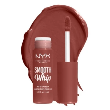 ניקס שפתון ⁦SMOOTH WHIP⁩  בגוון ⁦03 LATTE FOAM⁩ בתכולת 4 מ״ל