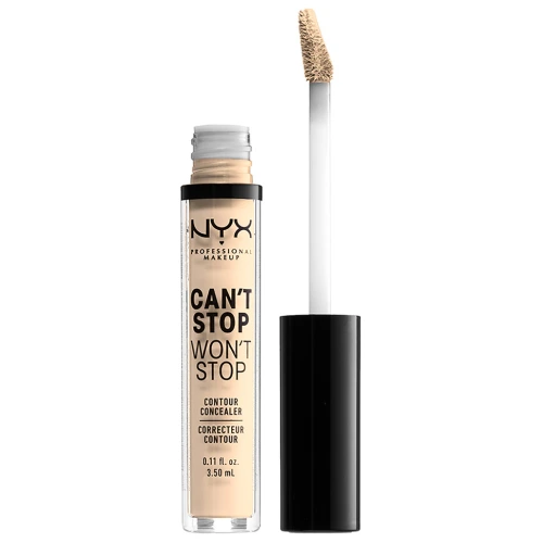 ניקס ⁦CAN'T STOP WON'T STOP⁩  קונסילר מעניק כיסוי מלא - ⁦PALE 01⁩ בתכולת 3.5 מ״ל