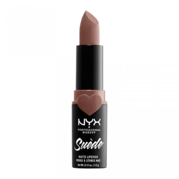 ניקס שפתון ⁦SUEDE MATTE LIPSTICK⁩  בגוון ⁦04 FREE SPIRIT⁩ בתכולת 3.5 גרם