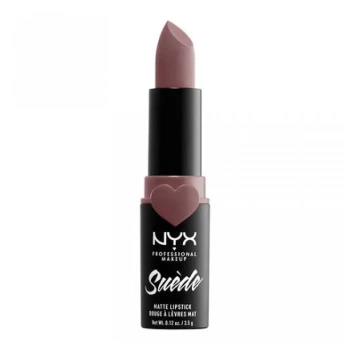 ניקס שפתון ⁦SUEDE MATTE LIPSTICK⁩  בגוון ⁦14 LAVENDER AND LACE⁩ בתכולת 3.5 גרם
