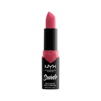 ניקס שפתון ⁦SUEDE MATTE LIPSTICK⁩  בגוון ⁦27 CANNES⁩ בתכולת 3.5 גרם