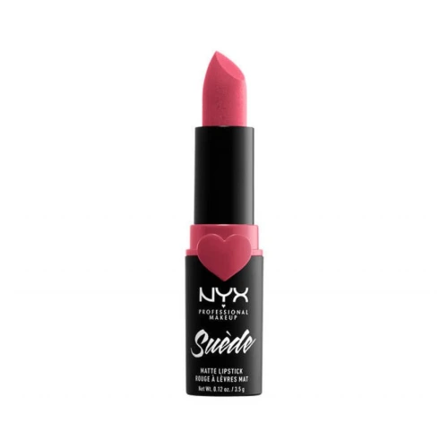 ניקס שפתון ⁦SUEDE MATTE LIPSTICK⁩  בגוון ⁦27 CANNES⁩ בתכולת 3.5 גרם