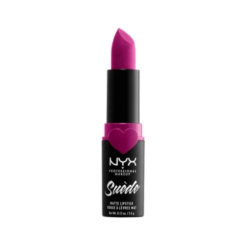 ניקס שפתון ⁦SUEDE MATTE LIPSTICK⁩  בגוון ⁦32 COPENHAGEN⁩ בתכולת 3.5 גרם