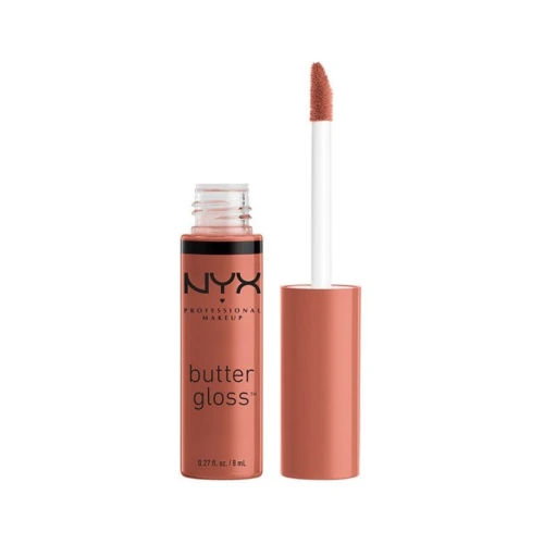 ניקס ליפגלוס ⁦BUTTER GLOSS⁩  בגוון 35 - ⁦BIT OF HONEY⁩ בתכולת 8 מ״ל